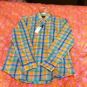 Ralph Lauren long sleeve button down shirt NWT.